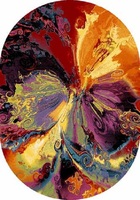 Ковер Crystal 2927 multicolor овал