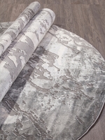 Ковер Armina 04075 grey/grey овал
